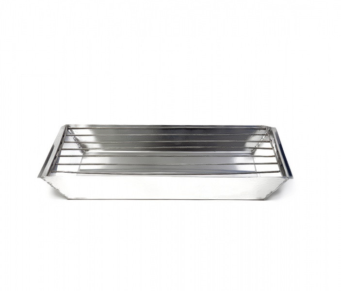 Набор автотуриста Большой пикниковый (сталь), крышки с ручками, Роза Ветров