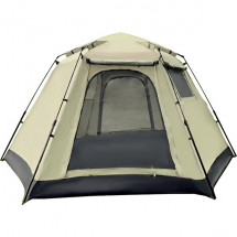 Палатка двухслойная Печора-4, зонтичного типа, 320*275*175 см, бежевая