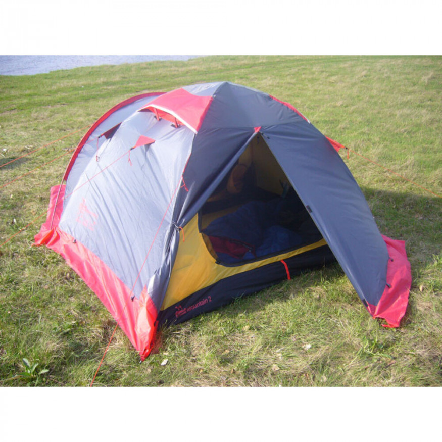 Палатка Tramp Mountain 4 v2, серый