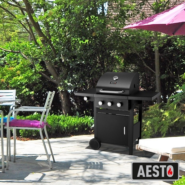 Гриль газовый с 3 горелками 11101, Green Glade