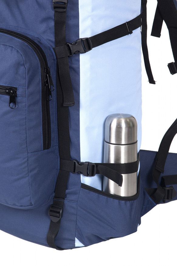 Рюкзак туристический Оптимал 4, синий-голубой, 100 л, ТАЙФ