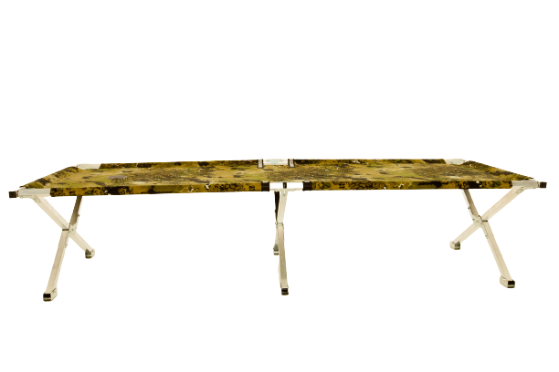 Раскладушка туристическая в чехле Пингвин, 1850х650х400 мм, труба алюминиевая 25х25 мм