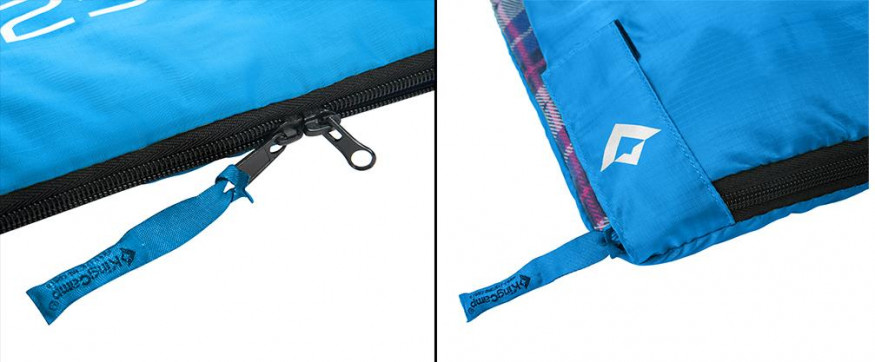 Спальный мешок &amp;quot;Active 250&amp;quot; -5C, правый King Camp