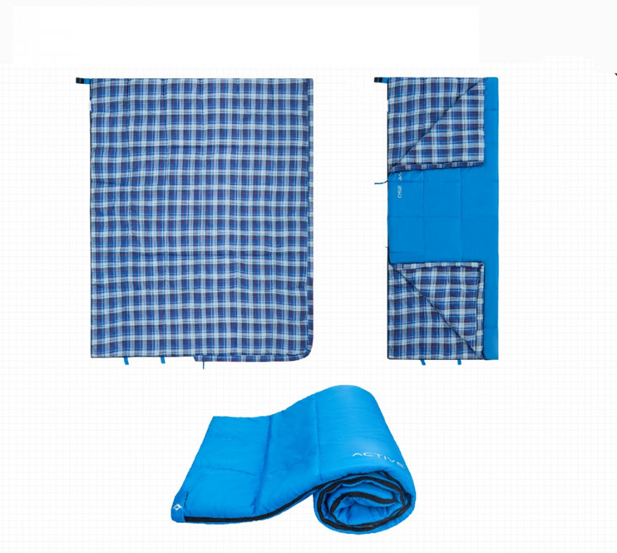 Спальный мешок &amp;quot;Active 250&amp;quot; -5C, правый King Camp