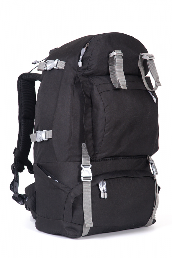 Рюкзак туристический Кайтур 5, черный, 65 л, ТАЙФ